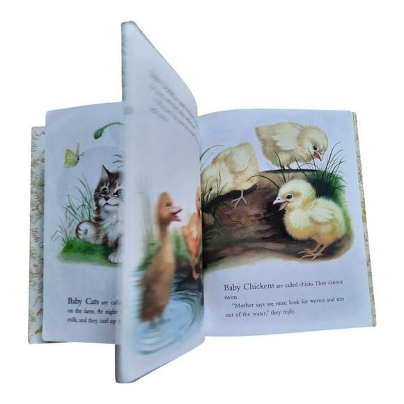 Little Golden Books Baby Farm Animals Book - Picture 2 of 2